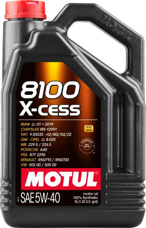 Motul Aceite de Motor MT8100X5W40-5L