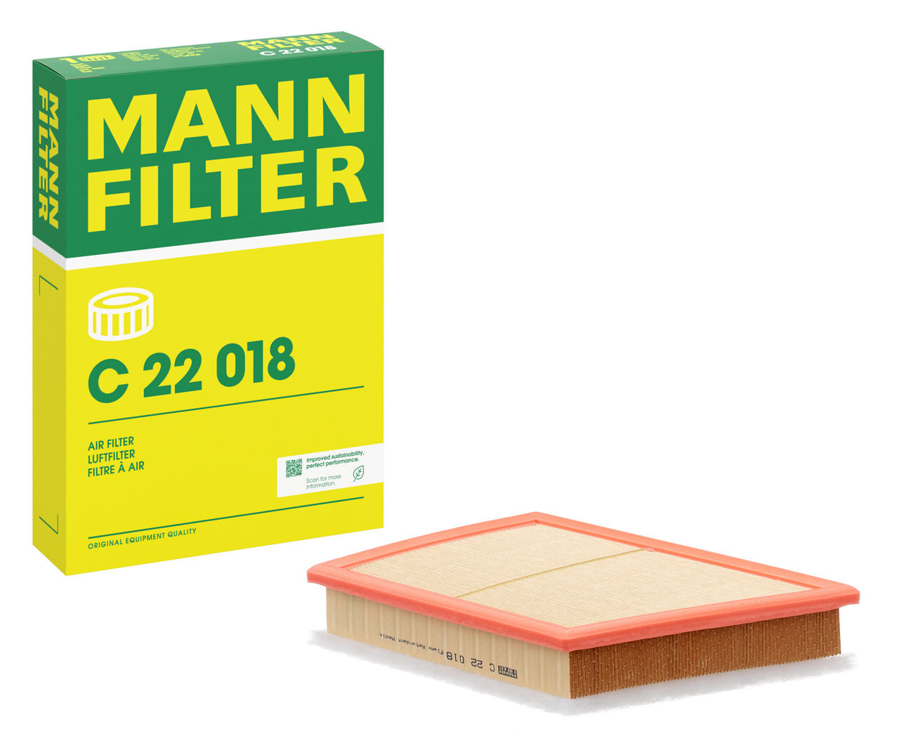 Mann Filter Filtro de Aire C22018