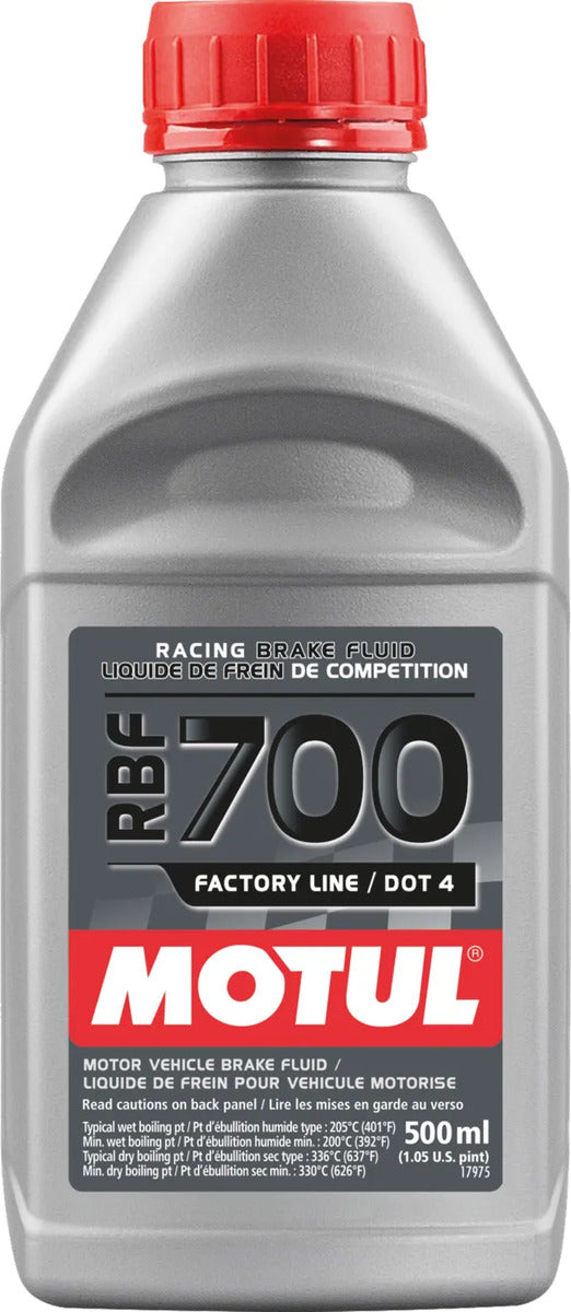 Motul Rbf 700 Líquido De Frenos Dot 4 100% Sintético 500ml