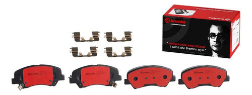 Brembo Balatas Cerámicas Delanteras P18025N Kia Rio