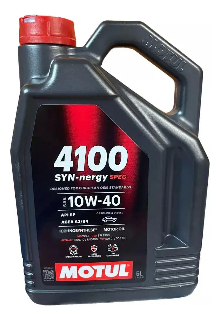 Motul Aceite de Motor MT4100SYN10W40-5L