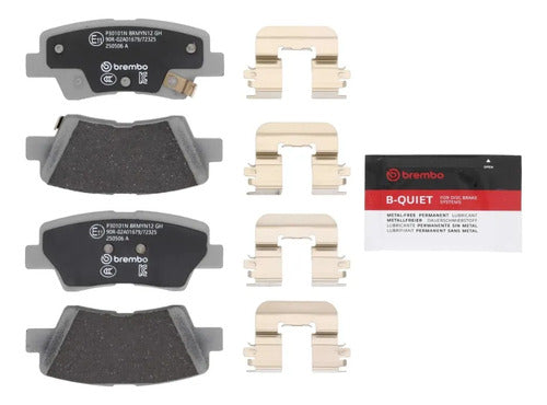 Brembo Balatas Cerámicas Traseras P30101N Kia Rio 2017-2022