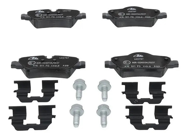 ATE CERAMICA Balatas Trasera LD2797