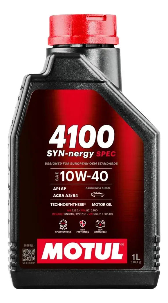 Motul Aceite de Motor MT4100SYN10W40-1L