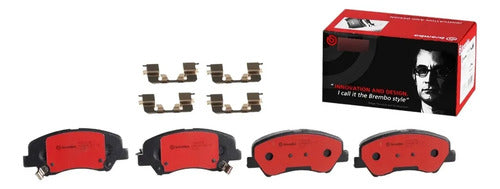 Brembo Balatas Cerámicas Delanteras P18025N Kia Rio