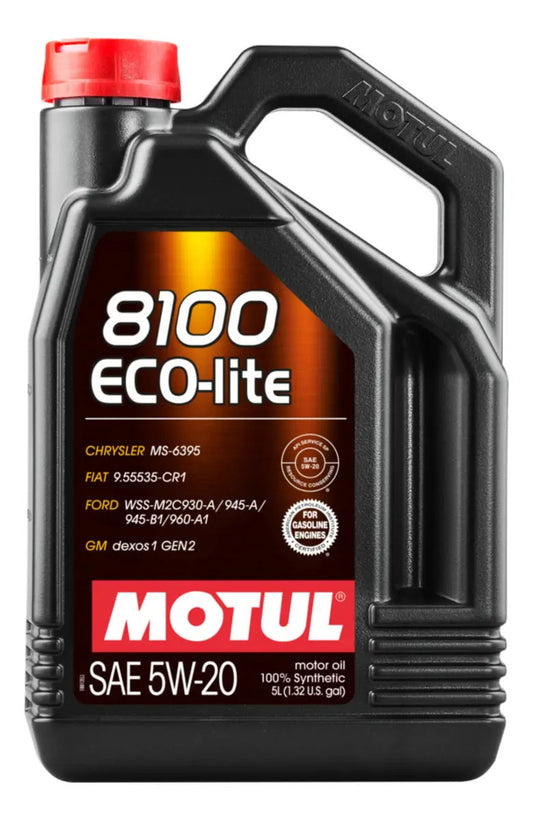 Motul Aceite de Motor MT8100ECOLITE5W20-5L