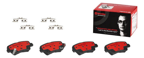 Brembo Balatas Cerámicas Traseras P30067N Kia Rio 2011-2020