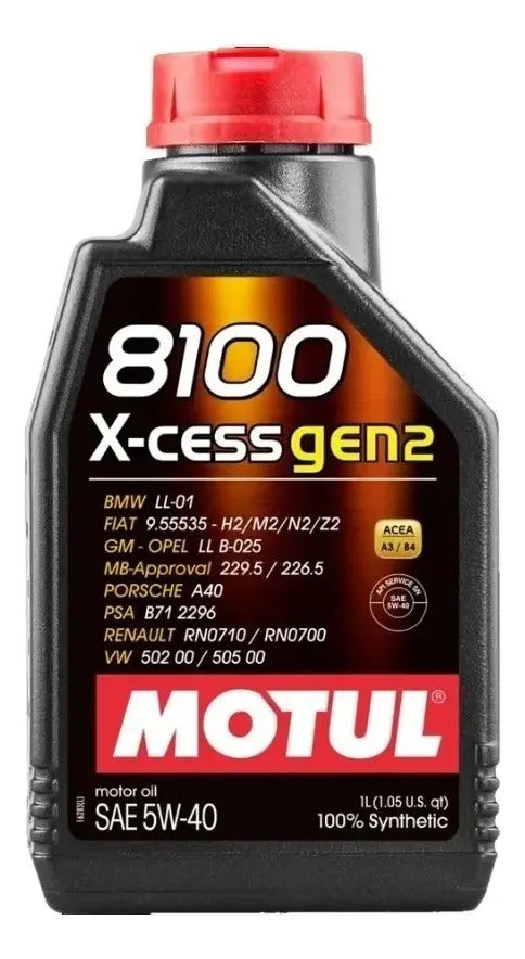 Motul Aceite de Motor MT8100XCG5W40-1L