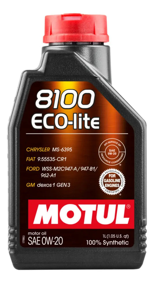 Motul Aceite de Motor MT8100ECOLITE0W20-1L