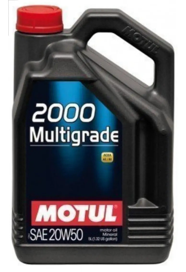 Aceite Motor Auto Motul 2000 20w50 Mineral 5l
