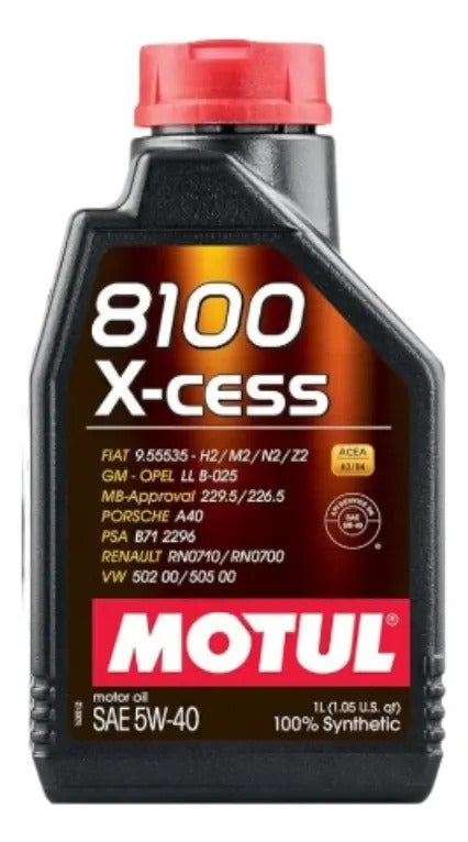 Motul Aceite de Motor MT8100X5W40-1L