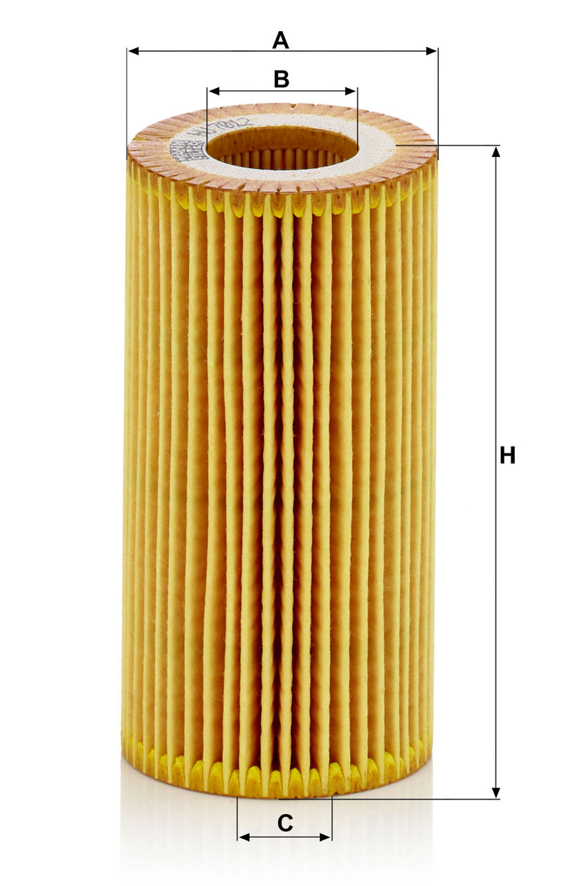 Mann Filter Filtro de Aceite HU7012Z
